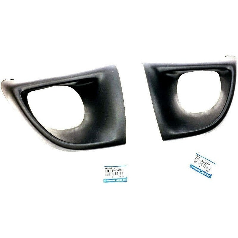 Genuine 2004-2008 Mazda RX-8 Rear Right & Left Bumper Protector Guard Set of 2 *