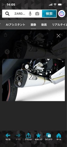 ZARD Triumph Street Triple 675 Slip-On Muffler