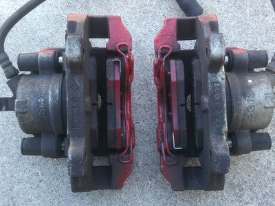 FIAT 500 312 Front Brake Caliper Left Right with Pads