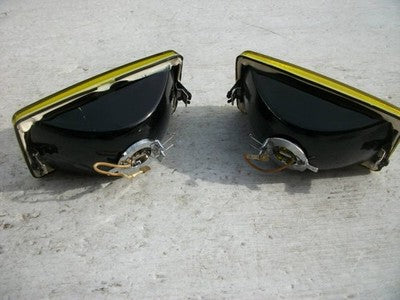 PIAA Yellow Fog Lens Cover Left Right Set Used