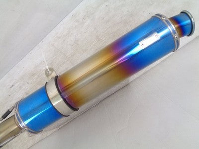 ARuz TSR Honda VFR800F RC79 VFR800X RC80 14-20 Titanium Slip-On Muffler
