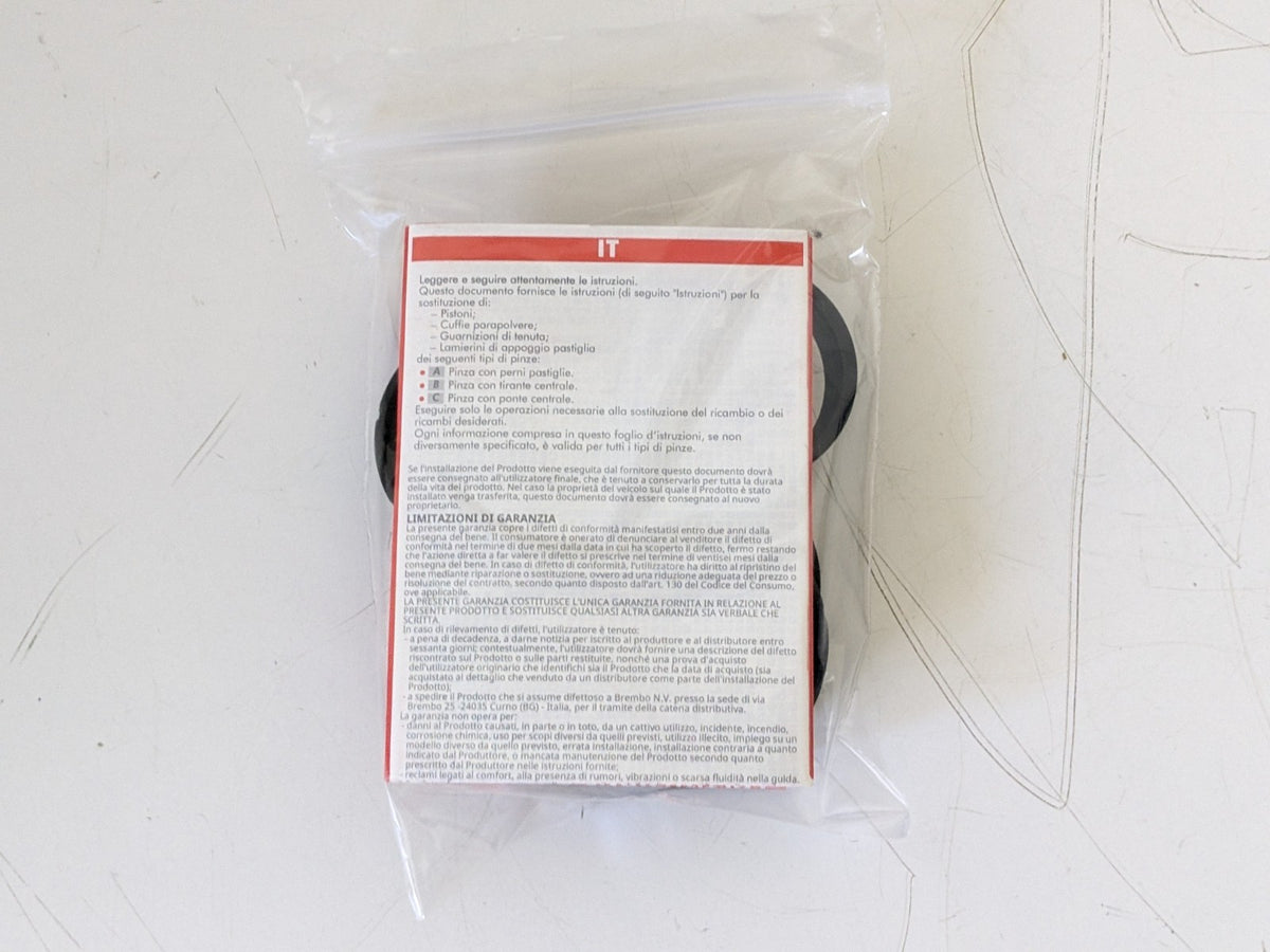 Subaru Genuine Brembo Impreza Front Caliper Reseal Kit 04-17 WRX STi 26297FE010