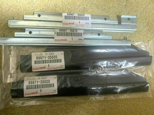 Genuine Toyota 4runner Back Window Regulator Track Channel Repair Kit