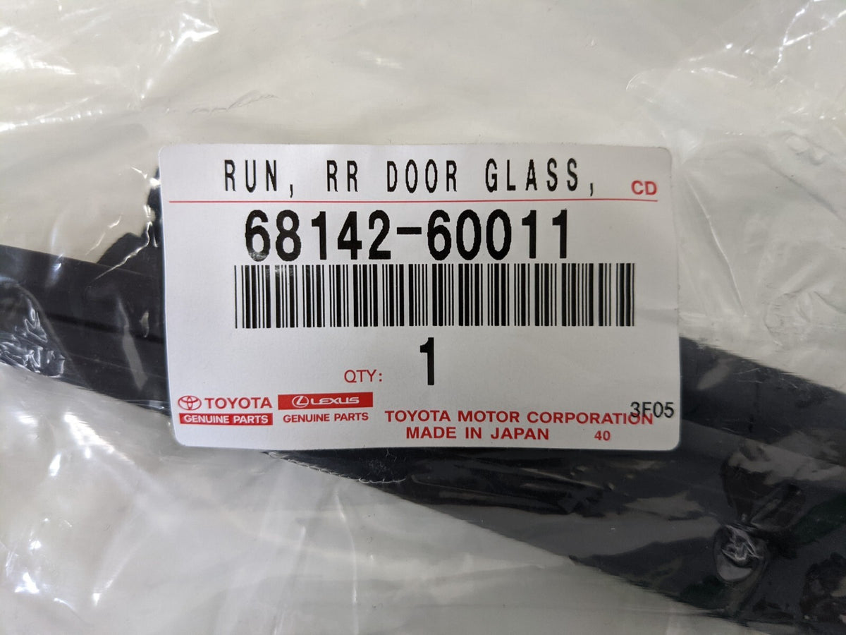 TOYOTA OEM 91-97 LAND CRUISER LX450 FJ80 FZJ80 Front Rear RH & LH Door Glass Run