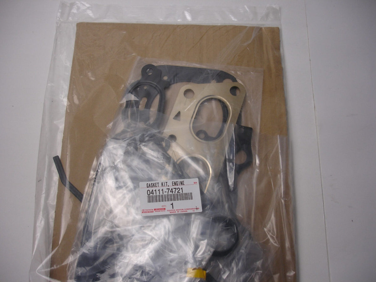 Toyota Genuine ENGINE OVERHAUL GASKET KIT 04111-74721 OEM 0411174721