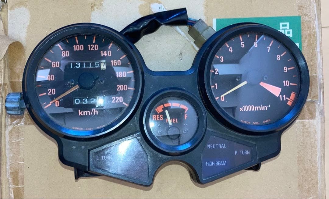 Honda CBX550F Instrument Cluster Speedometer Genuine OEM