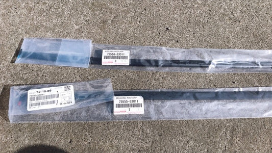 Genuine Toyota Altezza Lexus IS300 Roof Drip Molding Left Right Pairs OEM