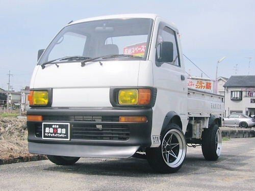 Plated Door Handle Cover for Daihatsu Hi-Zet Truck S100P S110P Hello Special