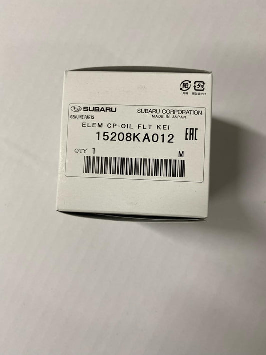 Subaru Genuine New Japan Sambar KS3 KS4 KV3 KV4 Oil Filter 15208KA012