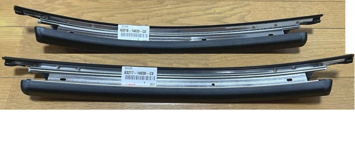 Genuine Toyota Supra JZA80 Targa Top Removable Roof Molding Left Right Pairs
