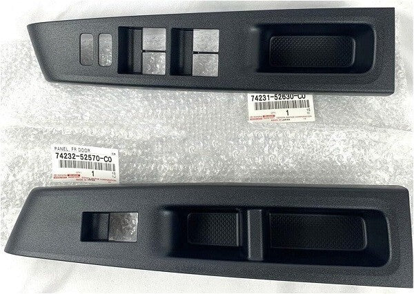 Genuine Toyota 2010-2014 Vitz RHD Front Armrest Upper Panel RH & LH Set OEM