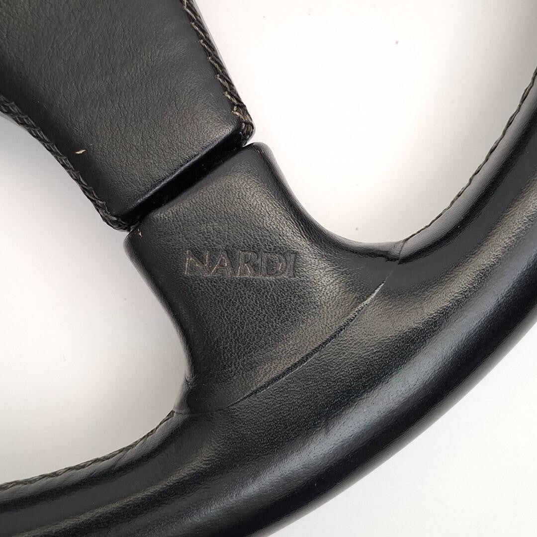 NARDI Steering Wheel Black Leather 365mm