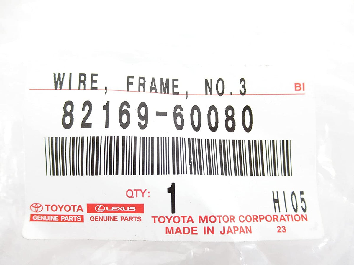 82169-60080 TOYOTA Genuine LAND CRUISER 08-19 Trailer Tow Hitch Wire Harness OEM