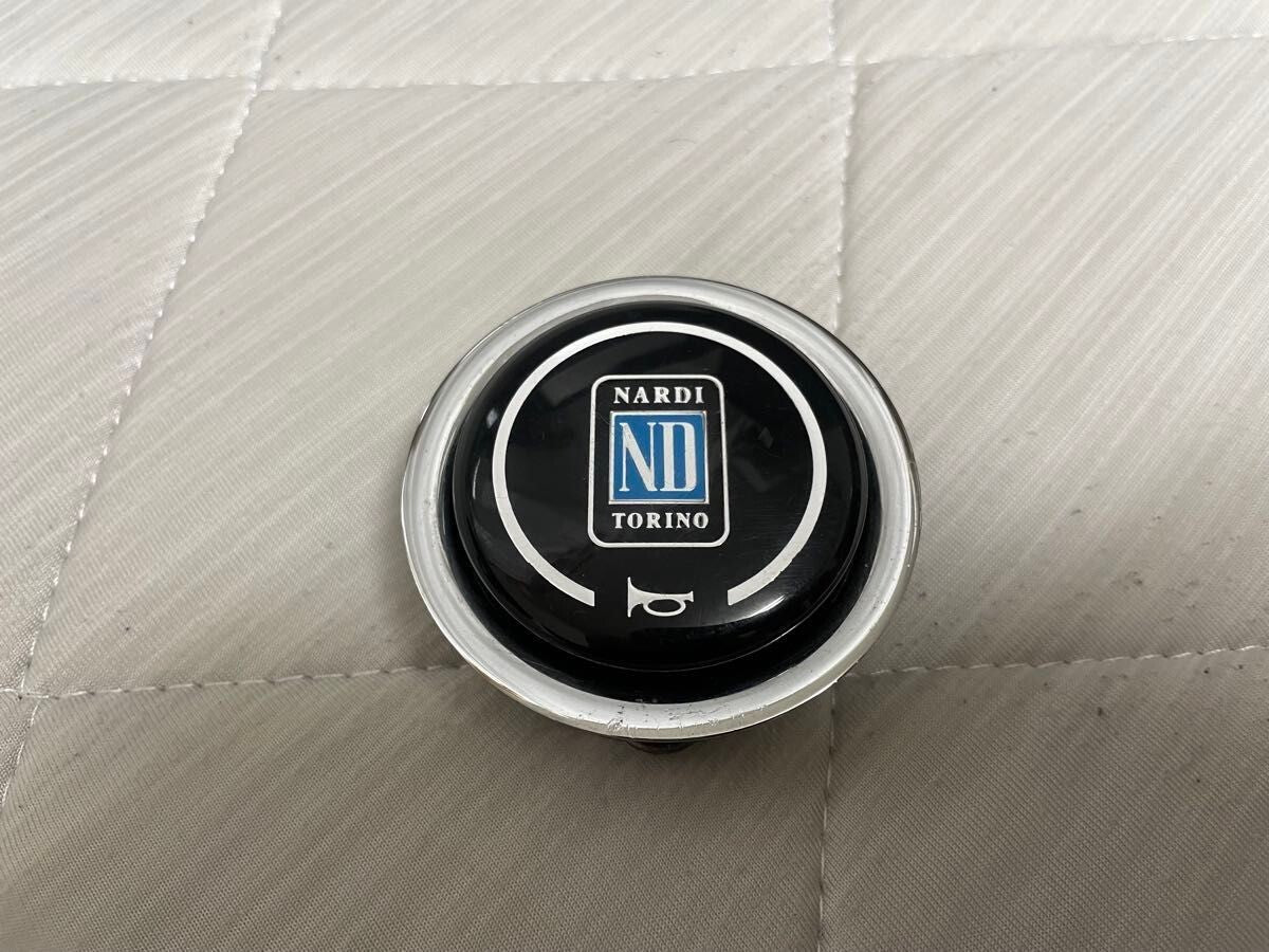NARDI Sport Type Rally Deep Cone Steering Wheel Perforated Leather 35cm