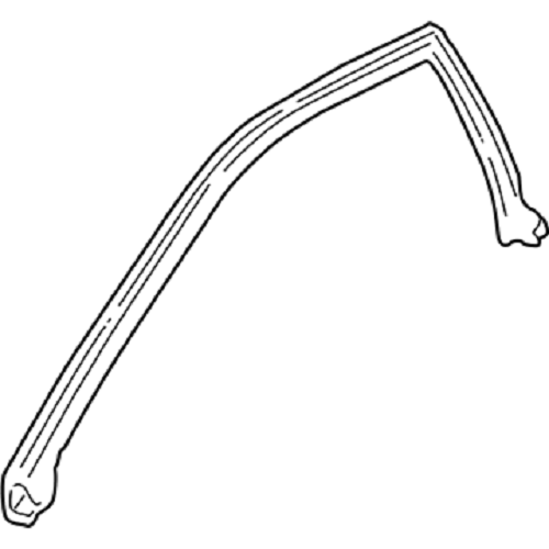 72391-SL0-013 OEM HONDA 72391SL0013 WEATHERSTRIP, L. DOOR UPPER