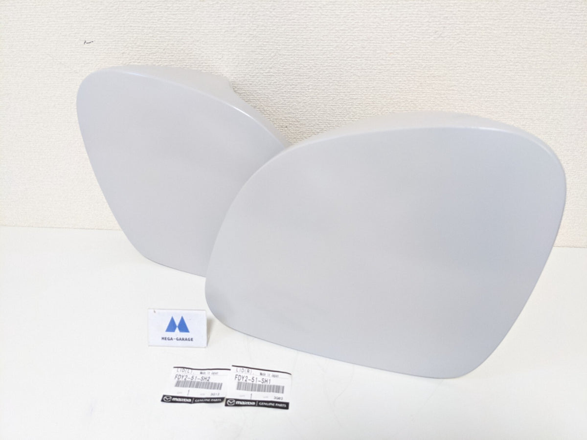 MAZDA GENUINE OEM RX7 RX-7 FD 3S LEFT & RIGHT HEAD LIGHT COVER PAIR (UNPAINTED)