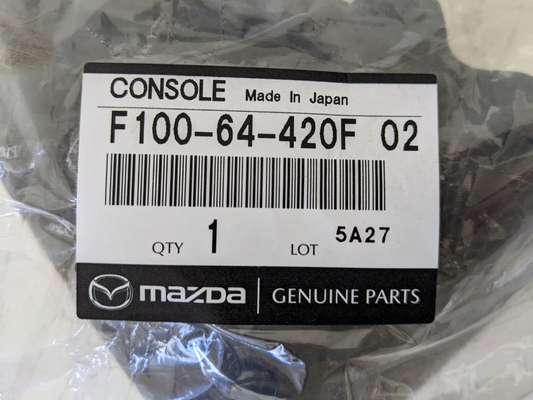 MAZDA GENUINE RX-7 RX7 FD3S RHD Rear Center Console Panel Cover OEM JDM parts