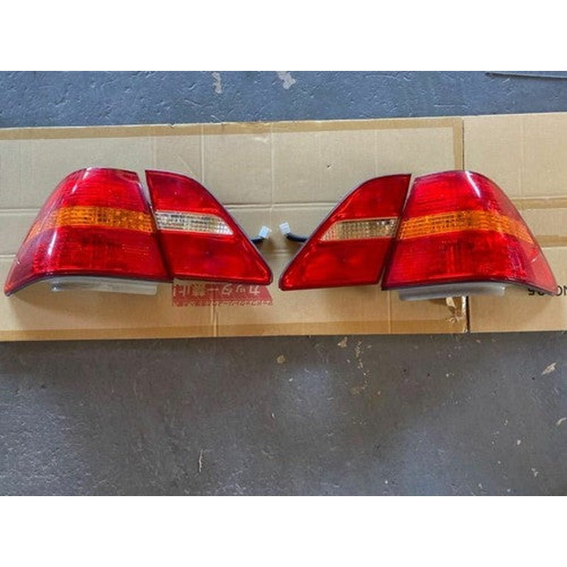 [USED] Toyota Lexus Celsior UCF30 Zenki Tail Lights Lamps Set Stanley 0807