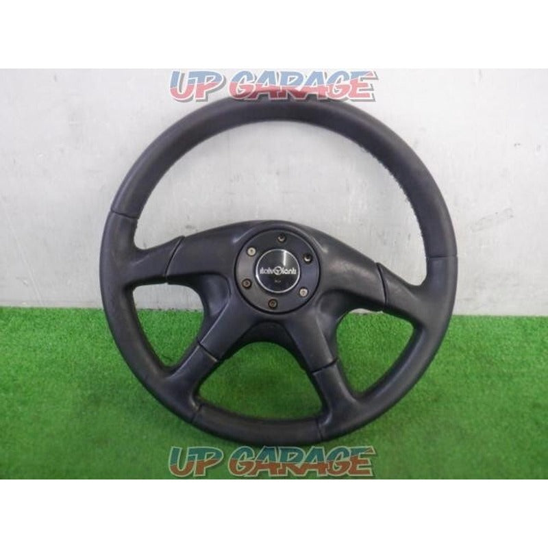 [USED] italvolanti Leather Steering Wheel 370mm