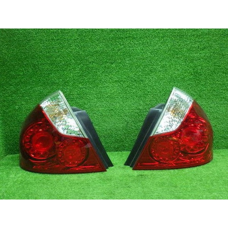 [USED] Nissan Fuga Y50 Infiniti M35 M45 Red LED Taillights Tail Lights Lamps Set