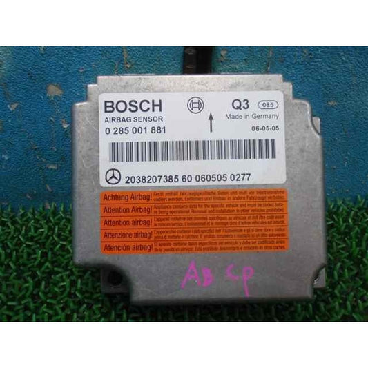 [USED] Mercedes-Benz W203 C230 C350 2005-2009 SRS Control Module 2038207385 Genuine OEM