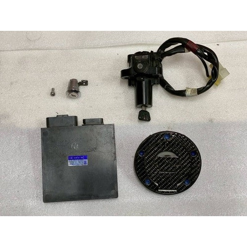 [USED] Yamaha YZF-R1 YZFR1 14B 2009-2011 Genuine OEM ECU Tank Cap Key Set
