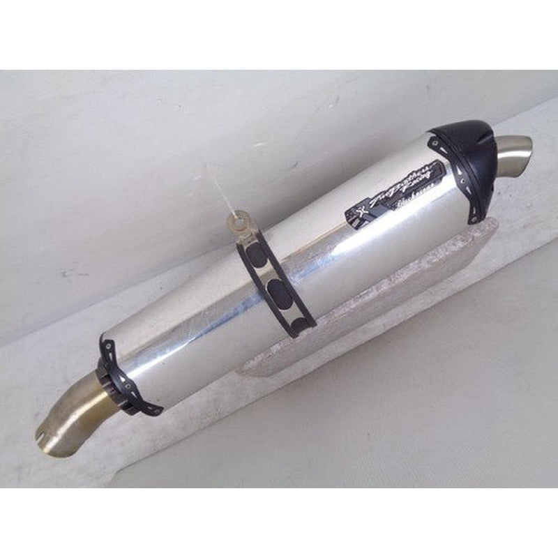 [USED] Two Brothers Racing BMW F800R 09-18 Aluminum Oval Slip-On Muffler