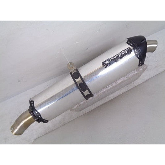 [USED] Two Brothers Racing BMW F800R 09-18 Aluminum Oval Slip-On Muffler
