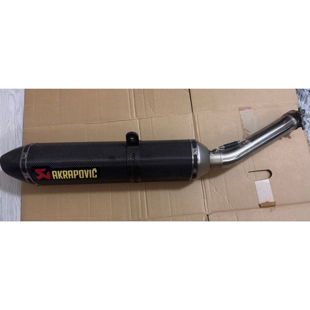 [USED] Akrapovic Carbon Slip-On Exhaust Muffler for Yamaha YZF-R6 RJ05 RJ06 RJ09