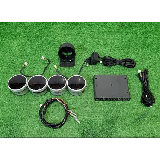 [USED] Defi 60mm Gauge Set Turbo Boost Exhaust Temp Oil Temp Oil Pressure