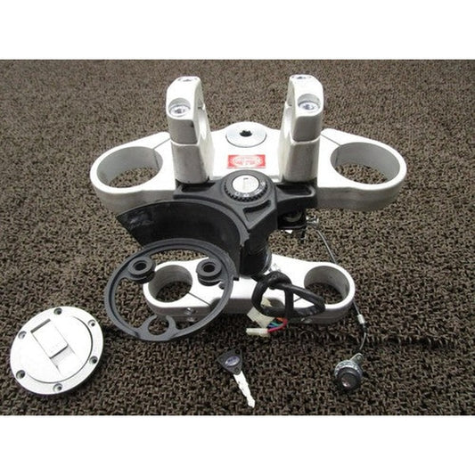 [USED] F.B Mondial HPS300 Top Bridge Stem Main Key Set ZH5MR0