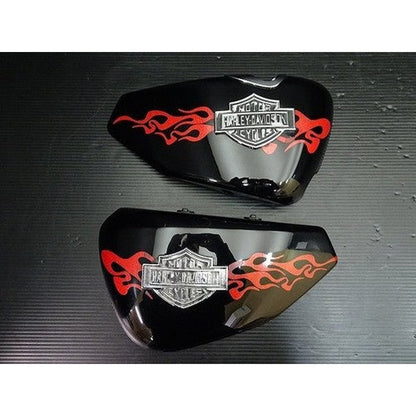 [USED] Harley-Davidson XL883L-I CR2 Side Cover Set 2010