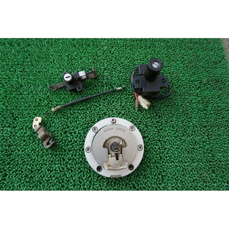 [USED] Honda VT250 Spada Ignition Key Set Fuel Tank Seat Lock 3pc