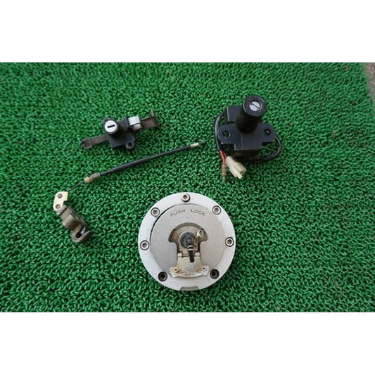 [USED] Honda VT250 Spada Ignition Key Set Fuel Tank Seat Lock 3pc