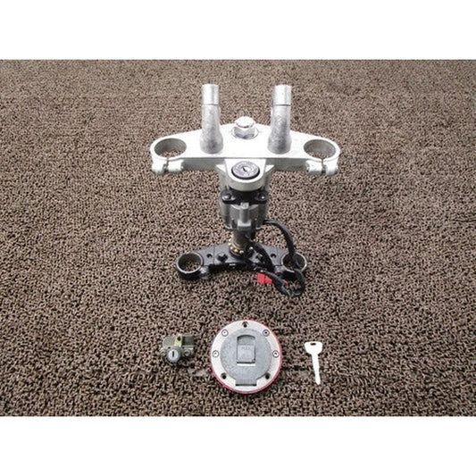 [USED] Yamaha FZ400 4YR Top Bridge Stem Main Key Set Used