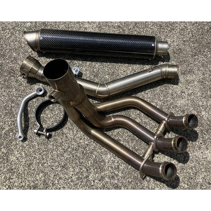[USED] Yamaha MT-09 RN52J Full Exhaust System Carbon Silencer