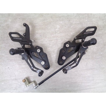 [USED] Striker Yamaha FZ1 Feather RN21J Rearset Kit 4-Position Black