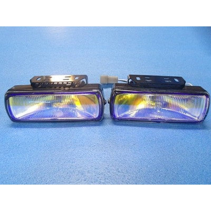 [USED] PIAA 1500 Square Fog Light Set H3 Halogen Multi-Coat Lens