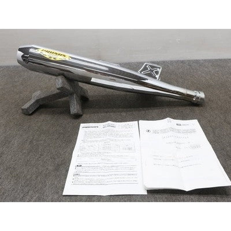 [USED] Yamaha SR400 H342E 2BL-RH16J Planus Steel Slip-On Exhaust