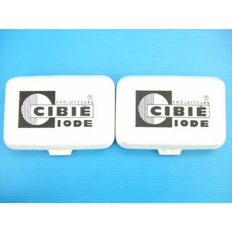 [USED] CIBIE RECTA Vintage Light Cover Guard Square 18cm Headlight Fog Lamp