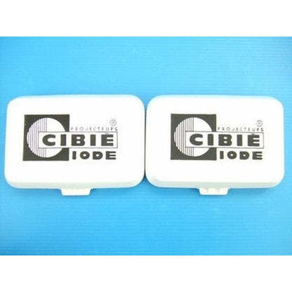 [USED] CIBIE RECTA Vintage Light Cover Guard Square 18cm Headlight Fog Lamp
