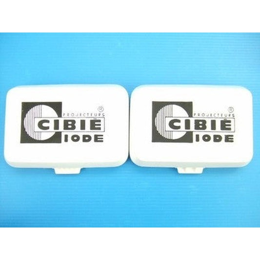 [USED] CIBIE RECTA Vintage Light Cover Guard Square 18cm Headlight Fog Lamp