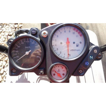 [USED] Honda VTR1000F SC36 Speedometer Tachometer Temp Gauge Cluster Bracket Set