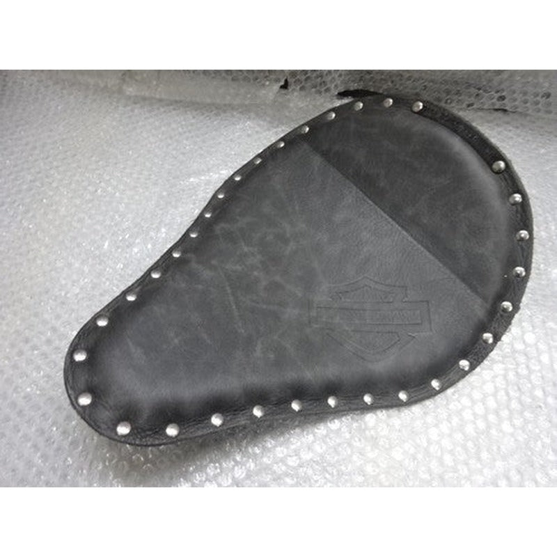 [USED] Harley-Davidson OEM M8 Softail Bobber Solo Saddle Leather Seat