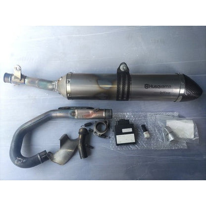 [USED] Leovince Full Exhaust System Husqvarna SM250R 2010 Mikuni ECU