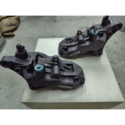 [USED] Nissin 6-Pot Front Brake Caliper 90mm Pitch