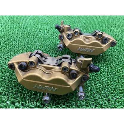 [USED] Honda CB400SF Front Brake Caliper Pair NC39 Genuine OEM Nissin