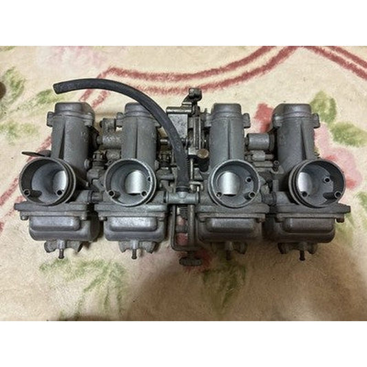 [USED] Kawasaki Z1000 MK2 Genuine OEM Mikuni Carburetor 4-Carb Set