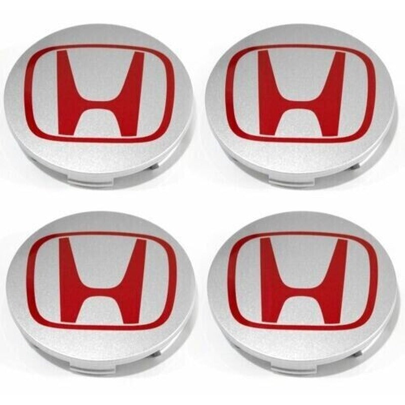 44732-S6M-Z10ZA x4 Genuine Honda Aluminum Wheel Center Cap Integra 3D Civic 3D