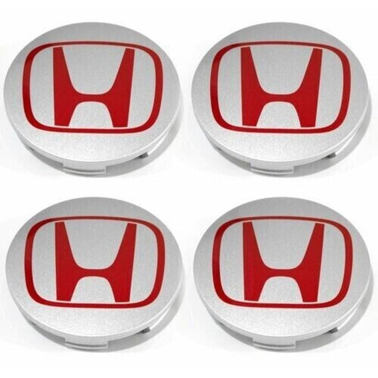 44732-S6M-Z10ZA x4 Genuine Honda Aluminum Wheel Center Cap Integra 3D Civic 3D